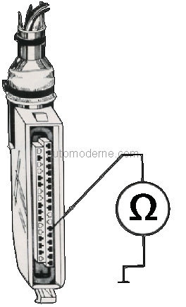 VERIFICA 5 Resistenza Del Sensore Temperatura Liquido Di